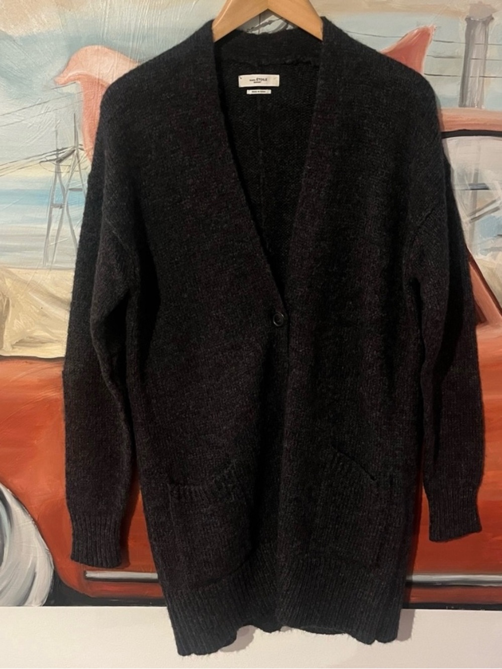 Isabel Etoile Marant Daxton Long Cardigan